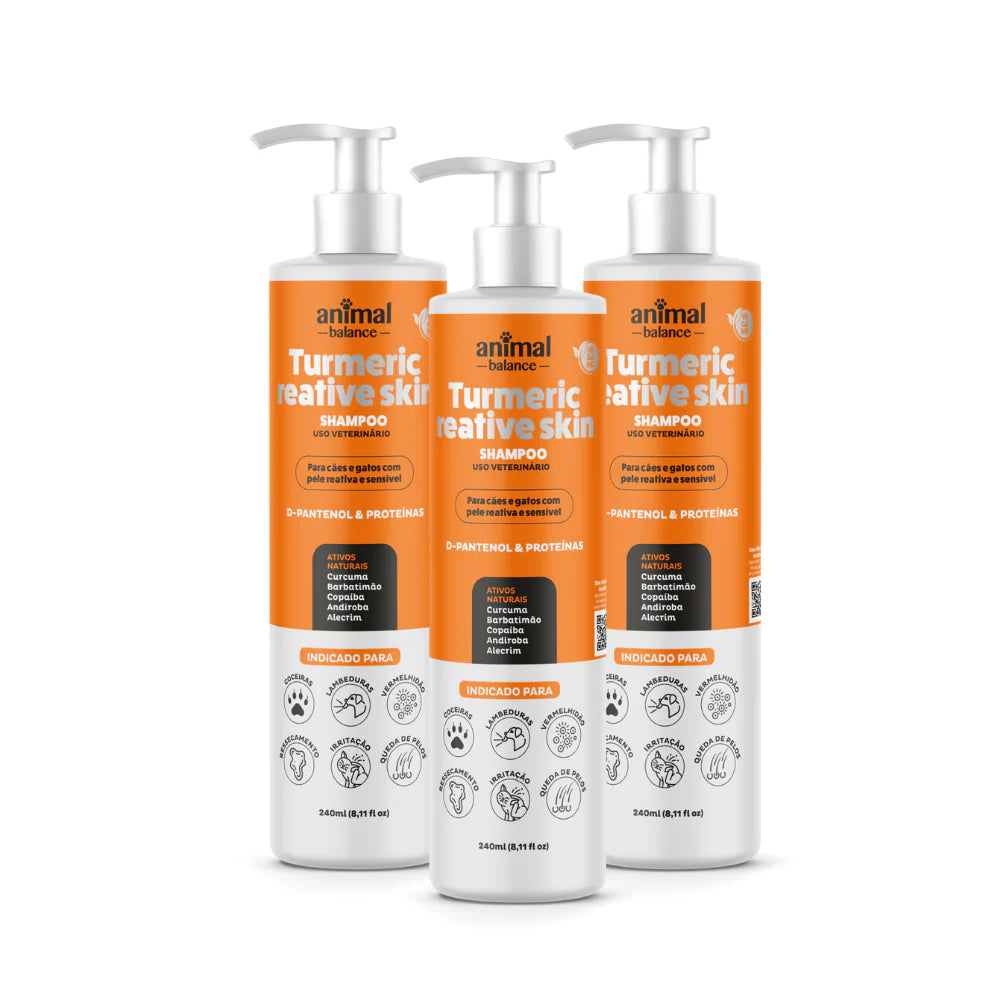 3 Shampoo de Curcuma