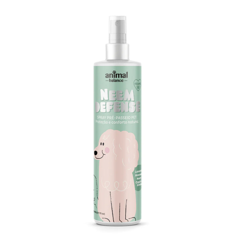Spray Repelente Neem Defense - Neem, Capim-Limão, Lavanda & Aloe - 240ml
